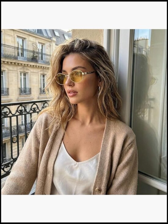 Trendy Polarized Sunglasses with TR90 Frame UV400 Protection Retro Cateye main image 7